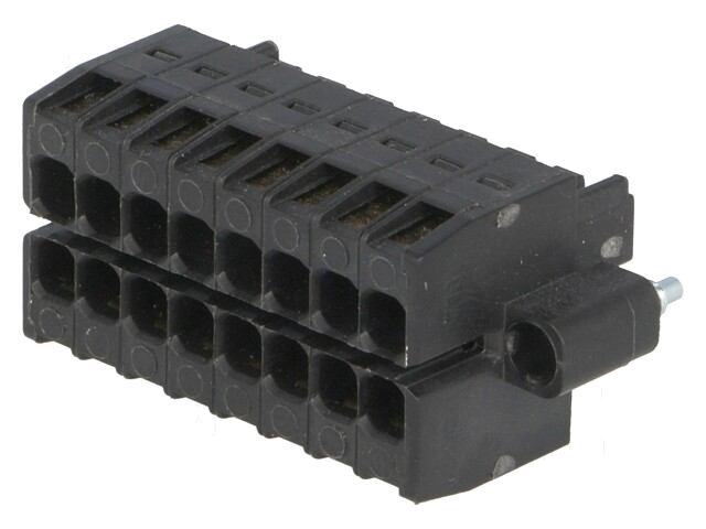 Ontkoppelbare terminal strip; 3,5mm; banen: 16; recht; stekker Ontkoppelbare terminal strip; 3,5mm; banen: 16; recht; stekker